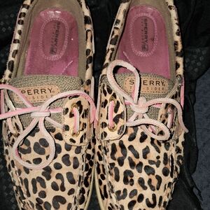 Sperry Leopard Print Women's Shoes